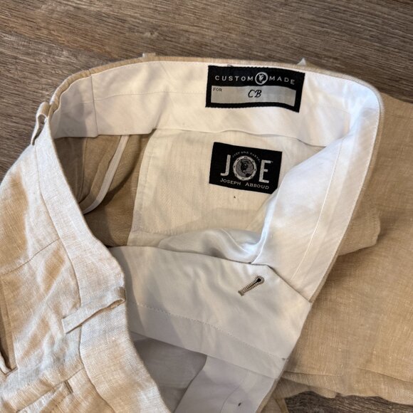 Joseph Abboud Tailored Linen Suit - Picture 7 of 9
